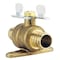 Apollo 3/4 in. Brass PEX Barb Ball Valve with Tee Handle and Mounting Pad APXV34T - alternate 6